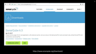 https://www.sonarqube.org/downloads/
77
 