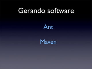 Integração Contínua - Maré de Agilidade