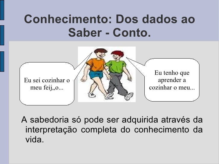 Exemplo De Dado Informação E Conhecimento Novo Exemplo