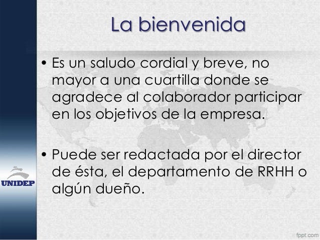 Integración a la empresa