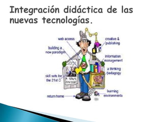 Integración didáctica de las nuevas tecnologías.