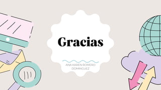 Gracias
ANA KAREN ROMERO
DOMINGUEZ
 