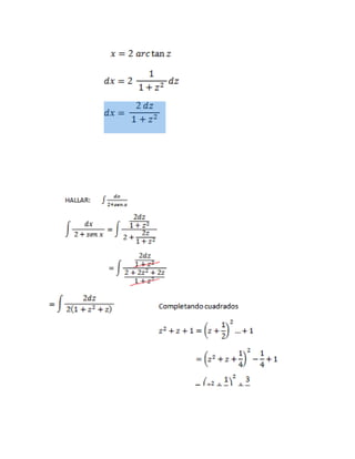 Integracion de funciones racionales