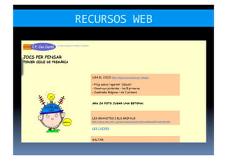 RECURSOS	
  WEB	
  
 