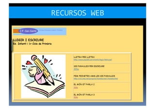 RECURSOS	
  WEB	
  
 