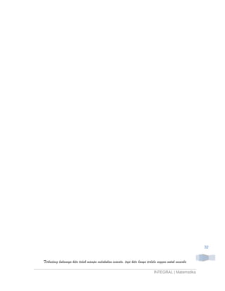 32


Terkadang bukannya kita tidak mampu melakukan sesuatu, tapi kita hanya terlalu enggan untuk mencoba

                                                                            INTEGRAL | Matematika
 