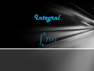 Integral

 