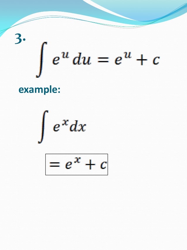 Integral calculus