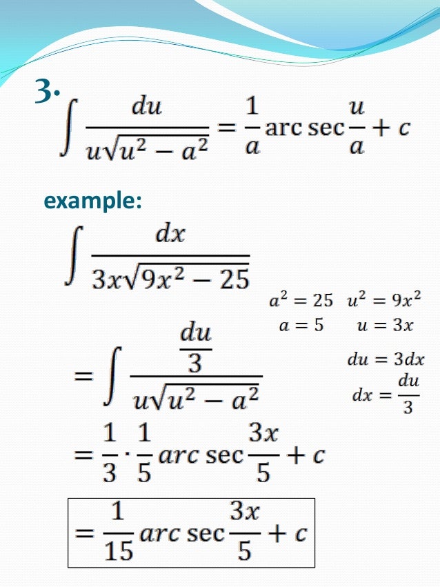 Integral calculus