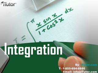 Integration
T- 1-855-694-8886
Email- info@iTutor.com
By iTutor.com
 