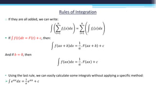 Integral calculus | PDF