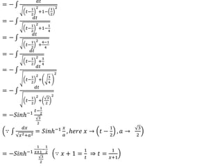 Integral calculus | PPTX