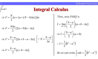 Introduction to Integral calculus | PDF