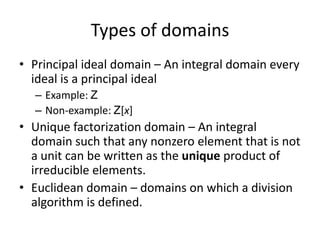 Integral Domains | PPT