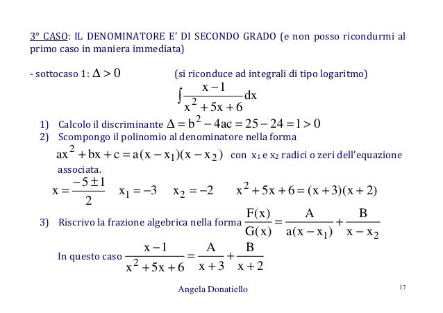 Integrale Di 1 Radice Di X