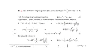 Integral Equations PPT Unit-III | PPTX