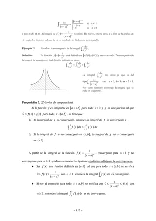 F F F
E
E
H Z Z H Z Z H Z Z
f f
f f
³ ³ ³ 
UKPSWGKPHNW[CNCGNGEEKÎPFG E 
'UVQFGDGGPVGPFGTUGFGNUKIWKGPVGOQFQ5KEQPXGTIGPNCUFQUKPVGITCNGUKORTQRKCU
FGNUGIWPFQOKGODTQGPVQPEGUEQPXGTIG
GZKUVGNCKPVGITCNKORTQRKCFGNRTKOGTOKGODTQ[
GU KIWCN C NC UWOC FG FKEJCU FQU KPVGITCNGU #JQTC DKGP EWCPFQ WPC FG NCU KPVGITCNGU FGN
UGIWPFQOKGODTQPQGZKUVGVCORQEQGZKUVGNCKPVGITCNFG H GP f f0 5

1DUGTXCEKÎP 5KGZKUVG H Z Z0 5f
f
I F GPVQPEGUUWXCNQTEQKPEKFGEQP
NKO
D D
D
H Z Z
of I 0 5F 
RGTQNCKORNKECEKÎPTGEÈRTQECPQGUEKGTVC

(MHPSOR 6HD I [ [1 6 
HQ f f1 63DUDFXDOTXLHUE
[ [
[ E E
E
E
E
E

  
  



I G 
SRUORTXH OLP OLP
E E
E
E
[ [
of  ofI 
 G 
 G 