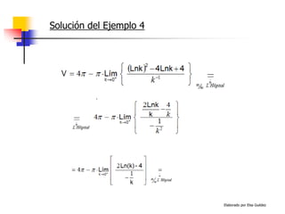Elaborado por Elsa Guédez
Solución del Ejemplo 4
 