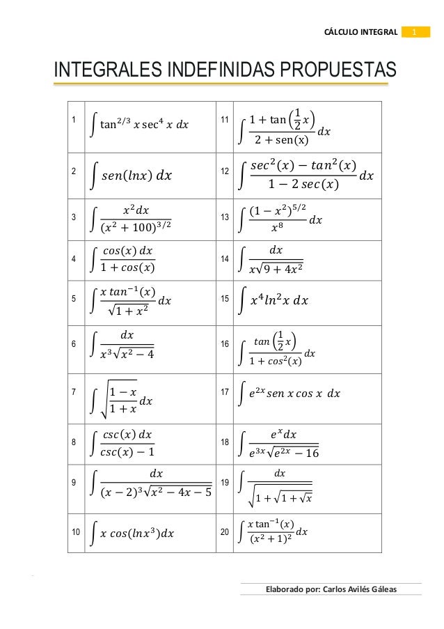 Calculo Integral
