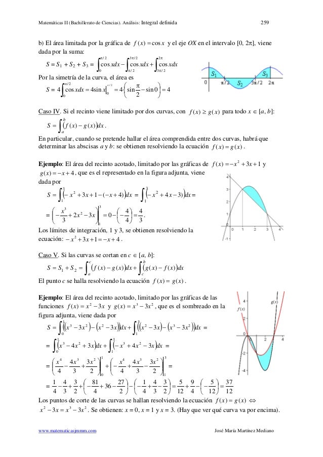 Teoria de integrales