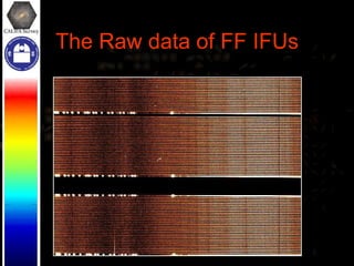 The Raw data of FF IFUs 