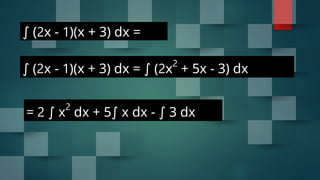 integral fungsi matematika 69 slide materi | PPTX