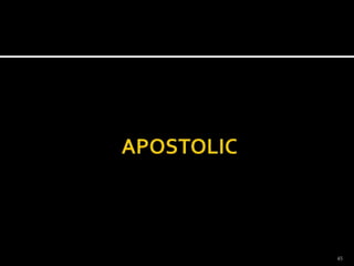 APOSTOLIC45