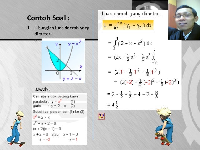 Integral (menghitung luas daerah)