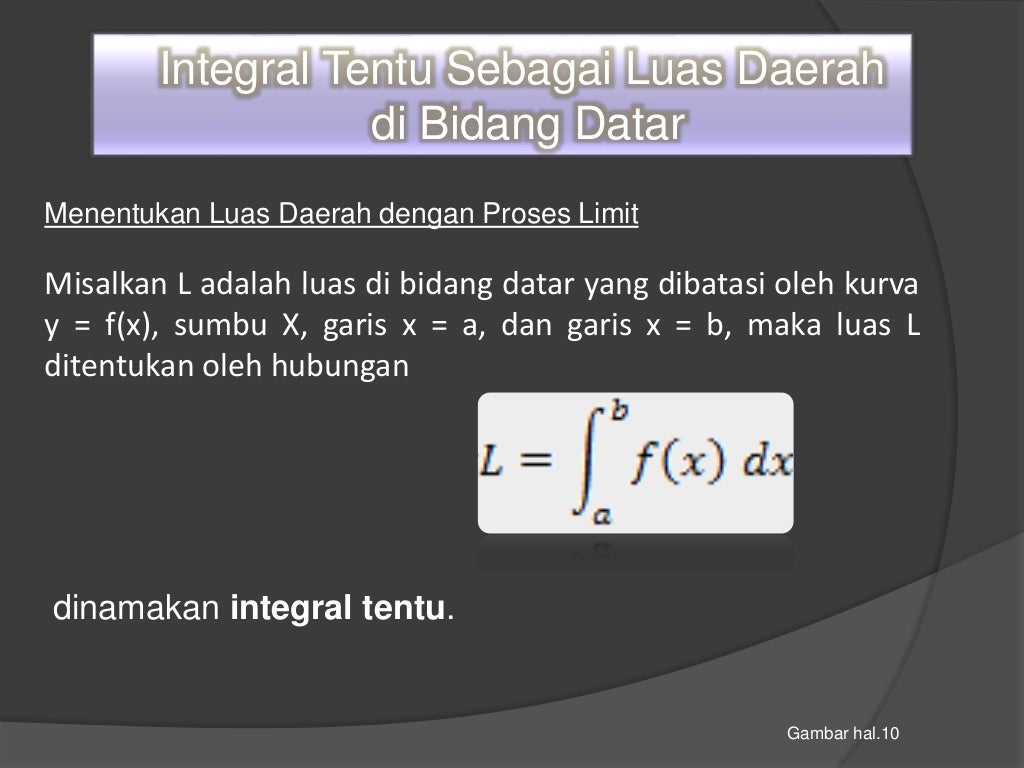 Ppt Integral Kelas 12 Ipa