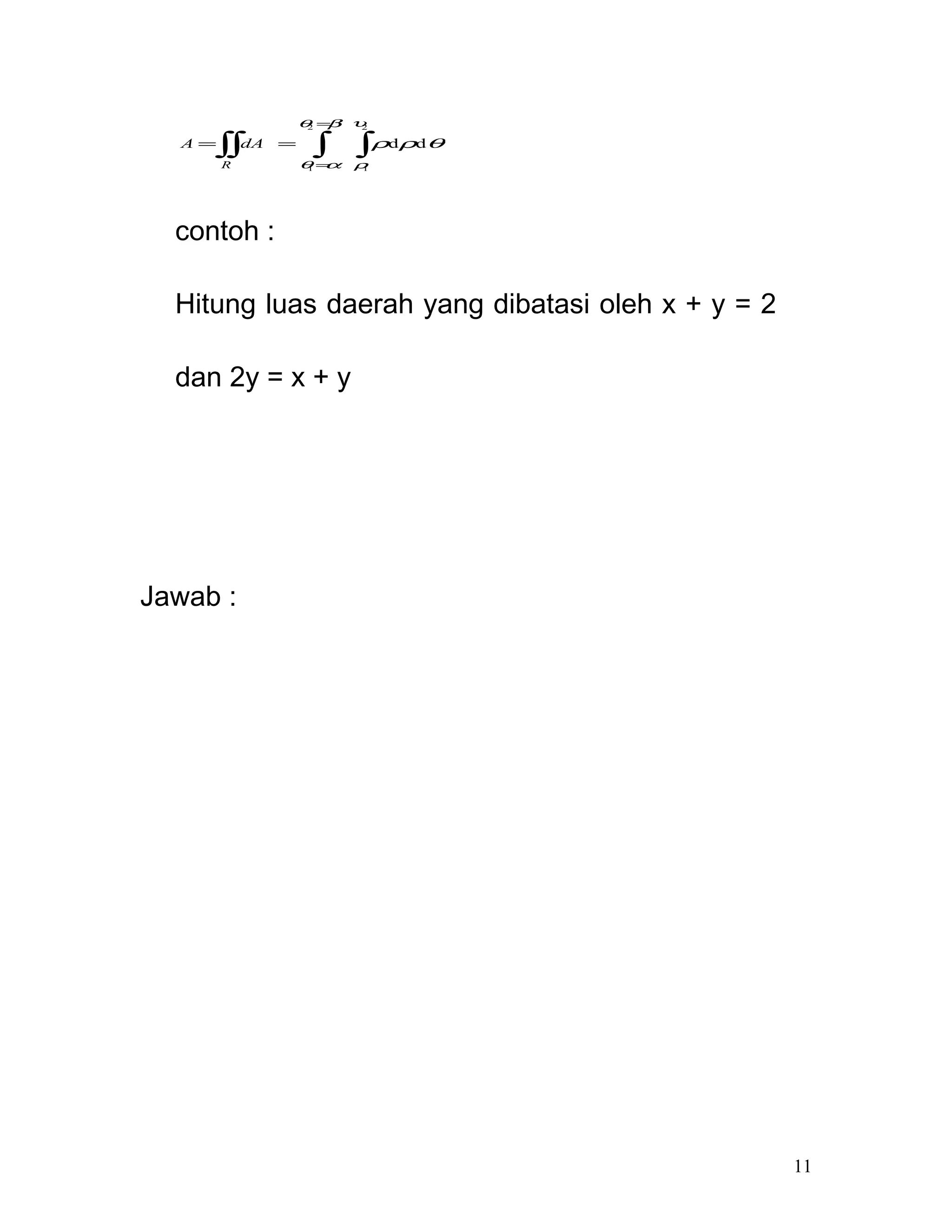 Integral rangkap | DOC