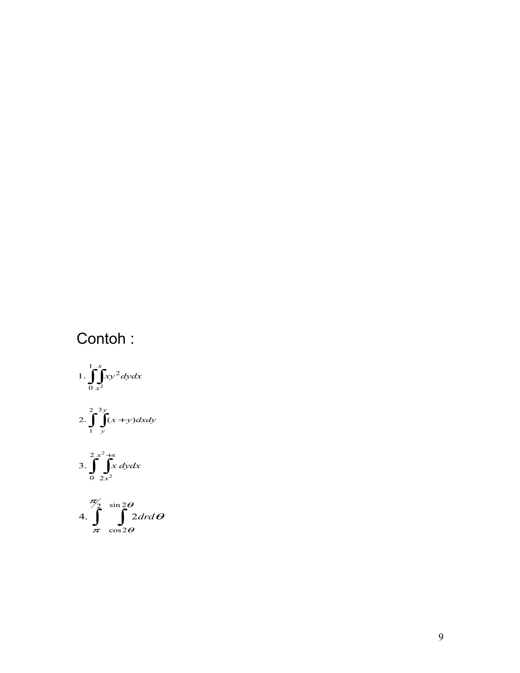 Integral rangkap | DOC