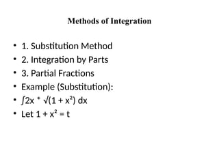Integrals_Class12_Maths Power Point Presentation | PPTX