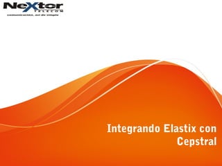 Integrando Elastix con
Cepstral

 