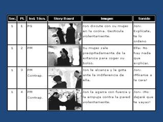 BOCETO / STORYBOARDBOCETOASPECTOINFORMACIÓN