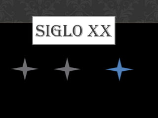 SIGLO XX
 