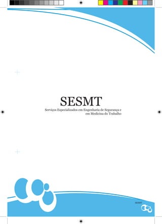 SESMT
Serviços Especializados em Engenharia de Segurança e
                            em Medicina do Trabalho




                                                       SESMT
 