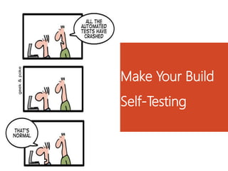 Make Your Build Self-Testing