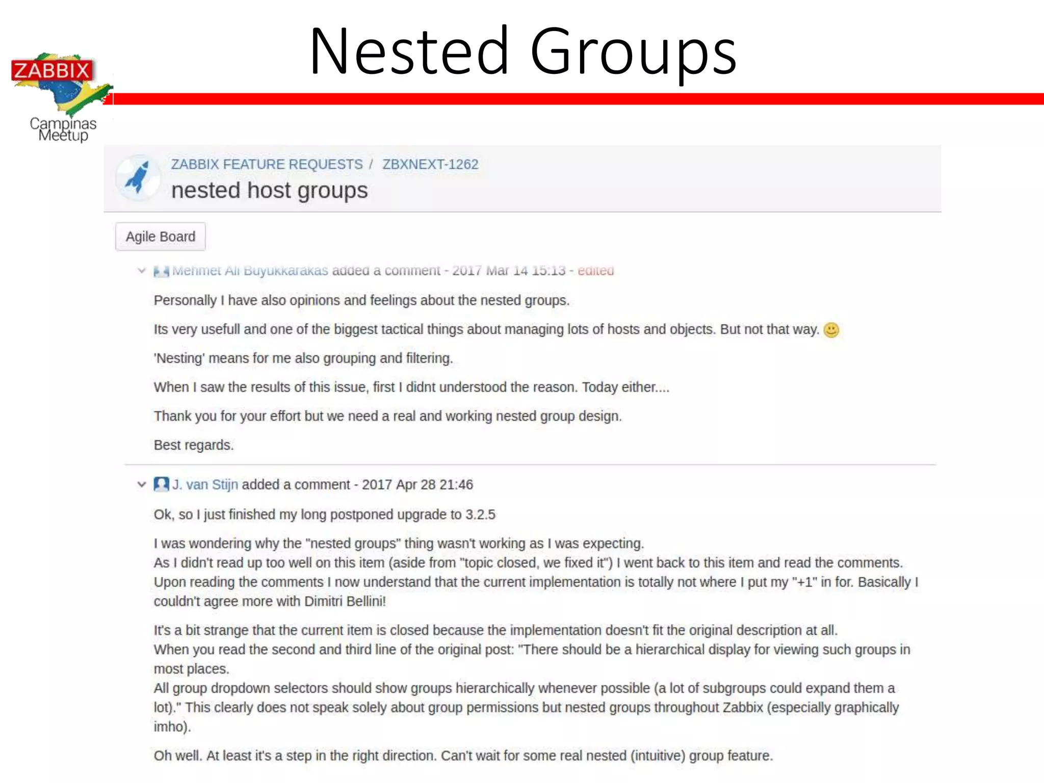 Nested Groups