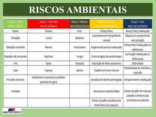 11
RISCOS AMBIENTAIS
 