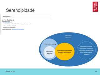 www.bl.uk 15
Serendipidade
 