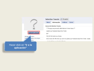 Hacer click en “Ir a la
aplicación”
 