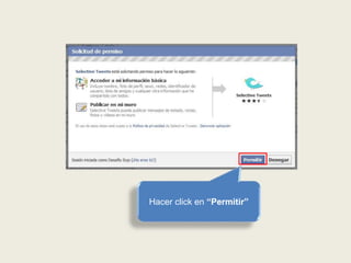 Hacer click en “Permitir”
 