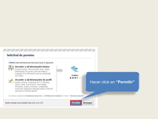 Hacer click en “Permitir”
 