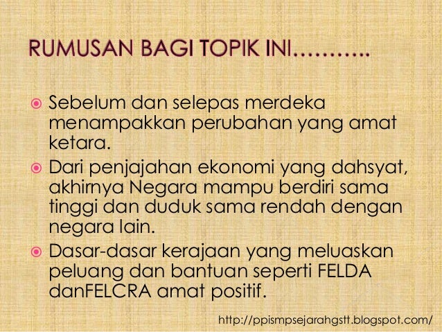 Integrasi ekonomi dan perpaduan kebangsaan