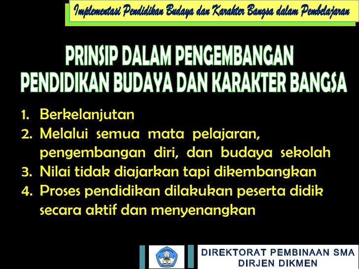 18 Nilai Dalam Pendidikan Karakter Bangsa Rumah Inspirasi 18 Nilai Dalam Pendidikan Karakter Bangsa Rumah Inspirasi