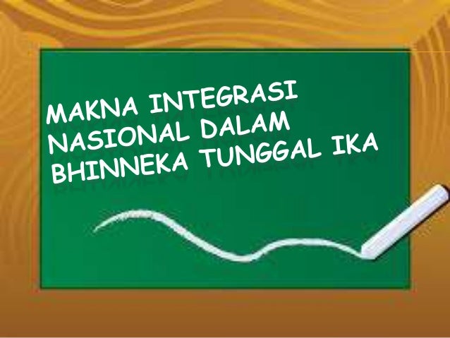 Ancaman Terhadap Integrasi Nasional