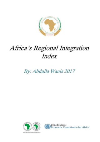 Integrate Africa index 2016