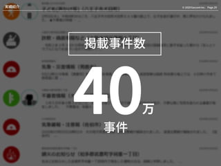 Page.29© 2020 Gaccom Inc.実績紹介
40万
事件
掲載事件数
 