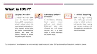 Integrated Disease Surveillance Programme (IDSP) | PDF