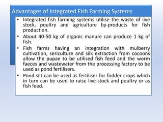 INTEGRATED FISH FARMING & MANAGEMENT